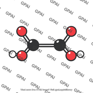 Oxalic acid molecule