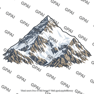 Snow capped mountain