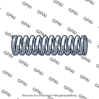 Coiled spring