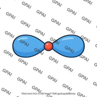 Beryllium 2p atomic orbital