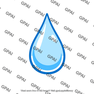 Titrant droplet