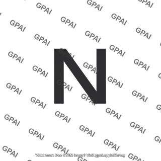 Nitrogen atom symbol
