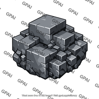 Galena crystal