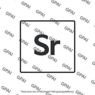 Strontium element symbol