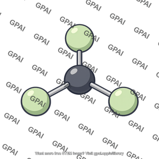 Trigonal planar molecule