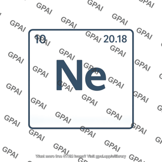 Neon element symbol