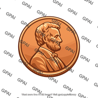 Penny coin
