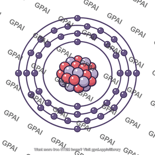 Stylized atom