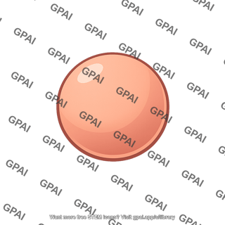 Boron atom sphere