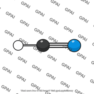 Hydrocyanic acid molecule