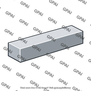 Metal bar rectangular