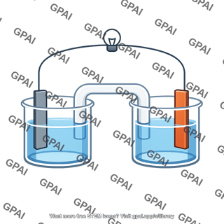 Zinc copper voltaic cell