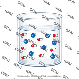 Ionic solution beaker