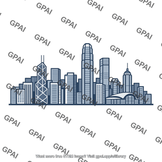 Hong kong skyline