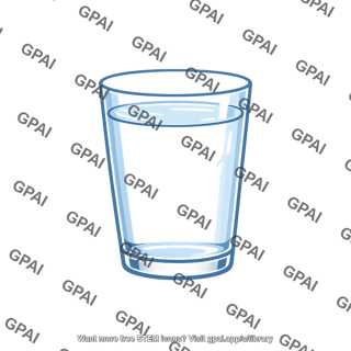 Glass of water