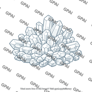 Crystal cluster