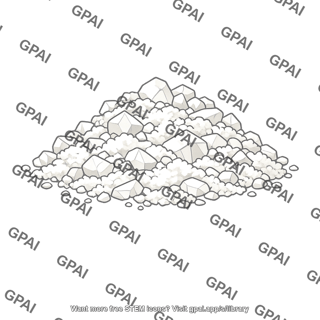 Magnesium fluoride crystalline solid