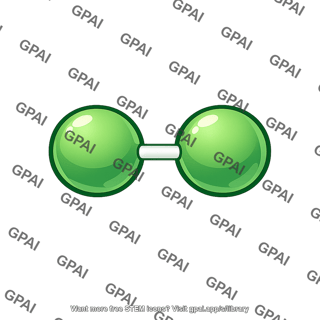 Chlorine molecule