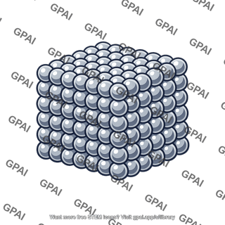 Solid particle lattice