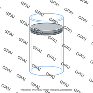 Cylinder with piston
