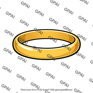 Jewelry ring gold