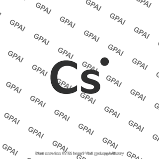Cesium lewis symbol