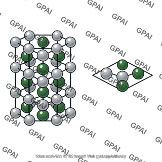 Nickel arsenide unit cell