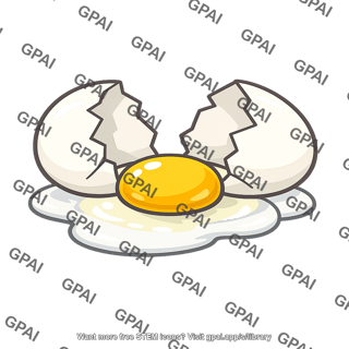Egg broken