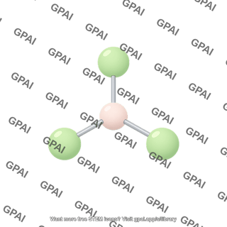 Boron trifluoride molecule