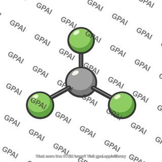 Trigonal planar molecule