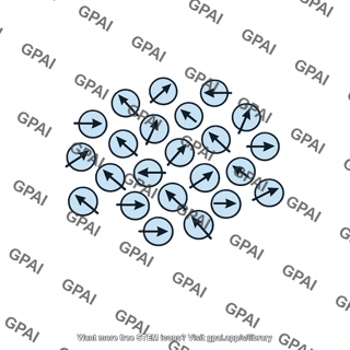 Paramagnetic spin array