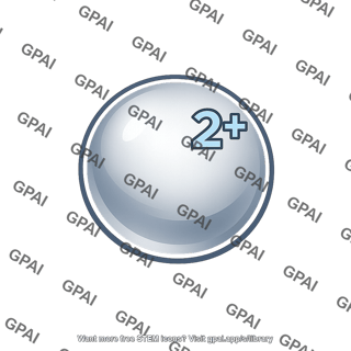 Alkaline earth metal cation