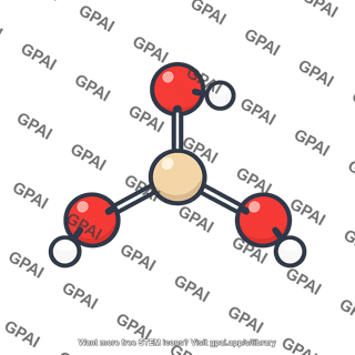 Boric acid molecule