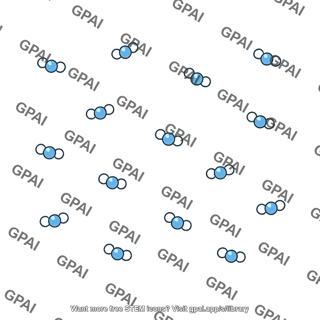 Gas molecular arrangement