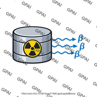Beta radiation source