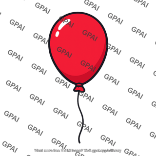 Balloon with string