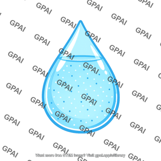 Aqueous solution with dissolved solutes