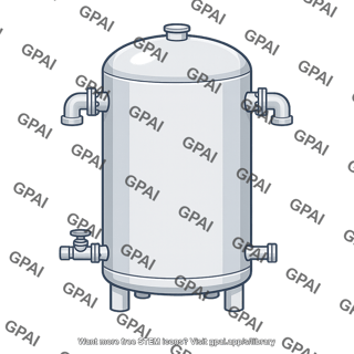 Water supply treatment tank