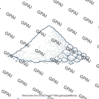 White powder and crystals