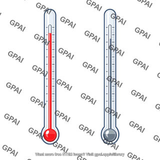 Liquid column thermometer