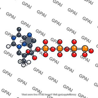 Adenosine triphosphate 3d