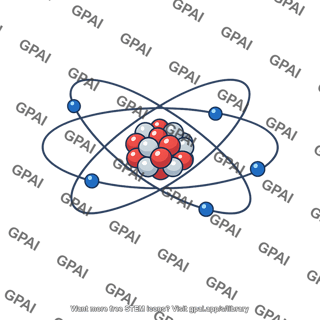 Stylized atom
