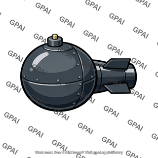 Spherical atomic bomb