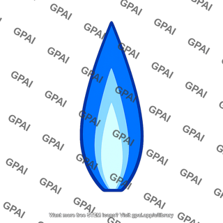 Blue flame