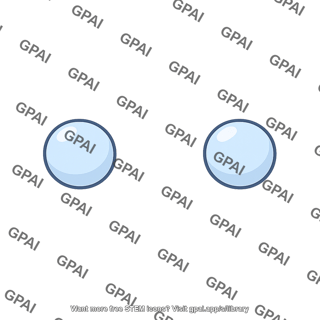 Two gas molecules