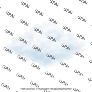 Water vapor cloud