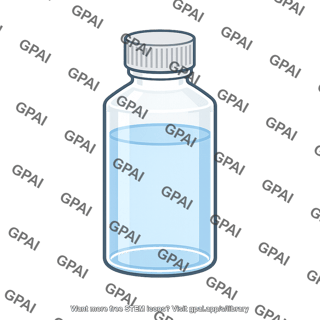 Rubbing alcohol bottle