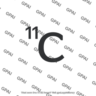 Carbon 11 atom