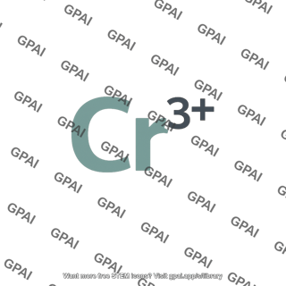 Chromium 3plus ion