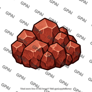 Iron oxide crystal